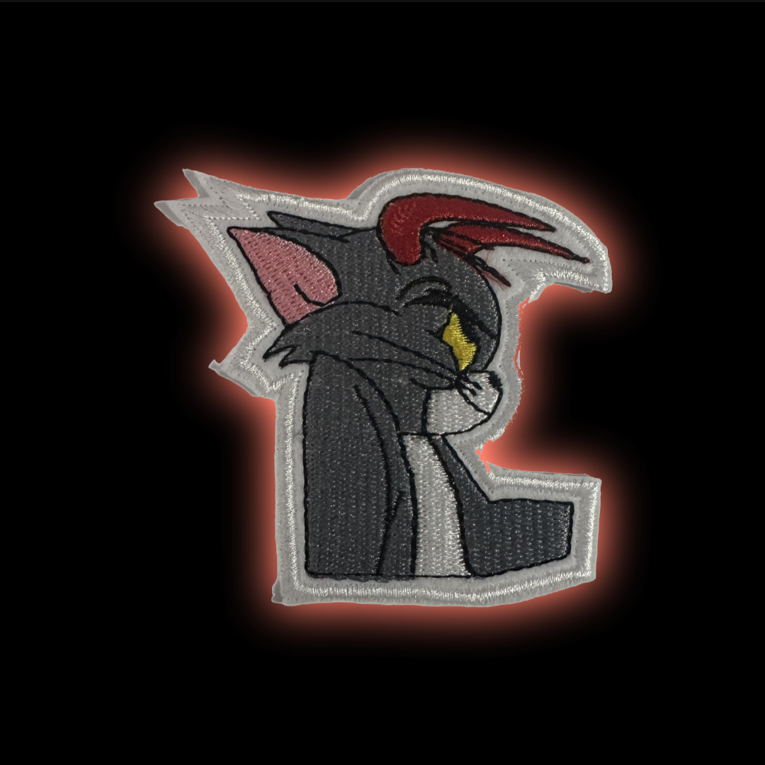 Devil Tom iron-on embroidered patch - Patch-Up India