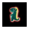 Dino Buddy iron-on embroidered patch - Patch-Up India