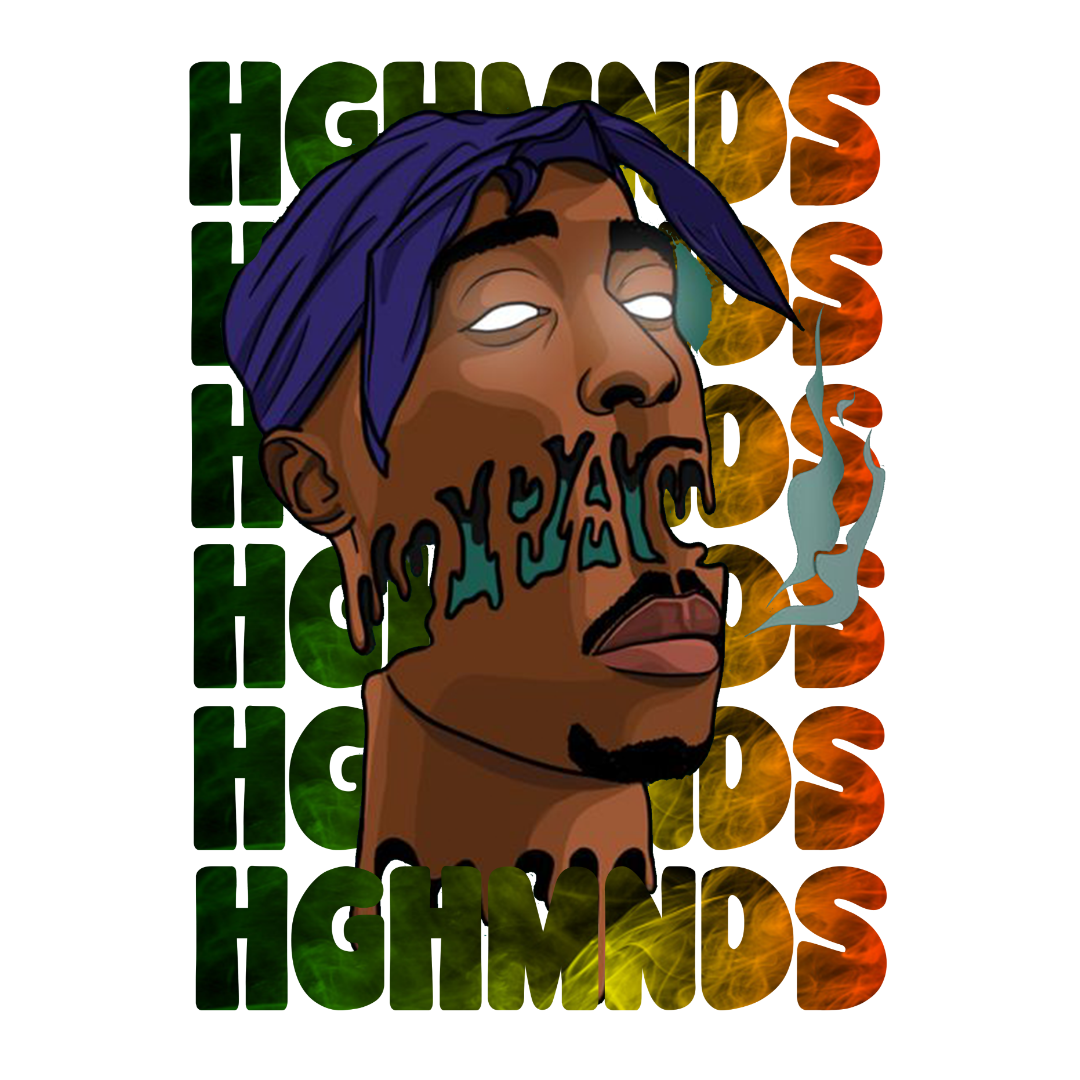 Melted Mind Portrait DTF Transfer