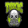 Toxic Mask Skull DTF Transfer