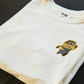 Happy Minion iron-on embroidered patch - Patch-Up India - angle 2