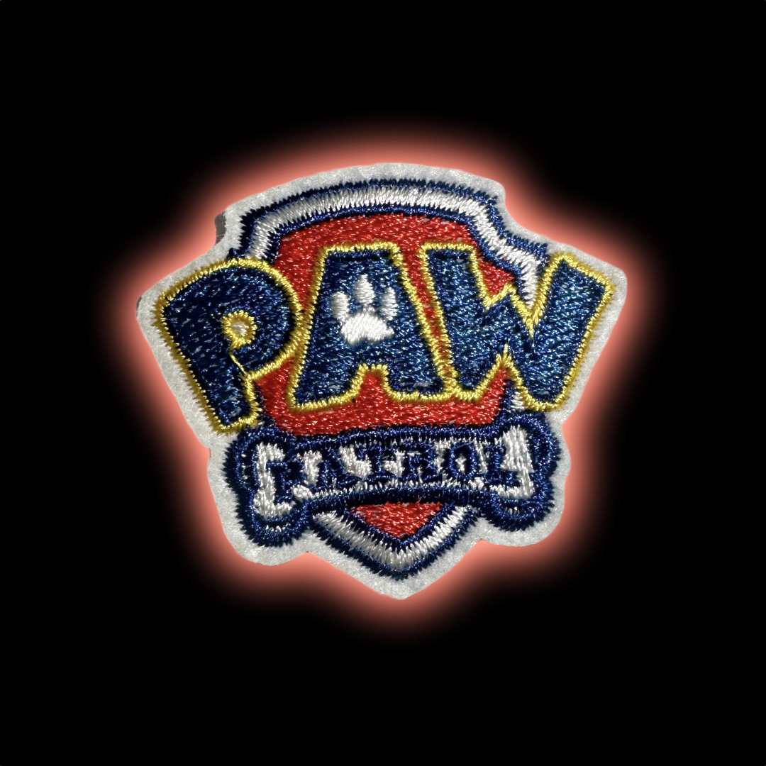 Paw Patrol iron-on embroidered patch - Patch-Up India