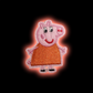 Peppa Pig iron-on embroidered patch - Patch-Up India